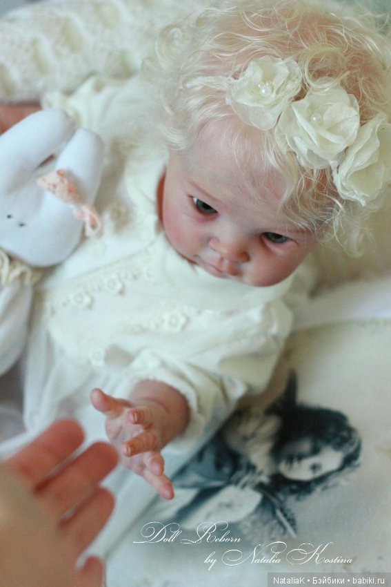 Детка реборн Полинка, молд Poppet, by Adrie Stoetе. Куклы реборн Наталии Костиной
