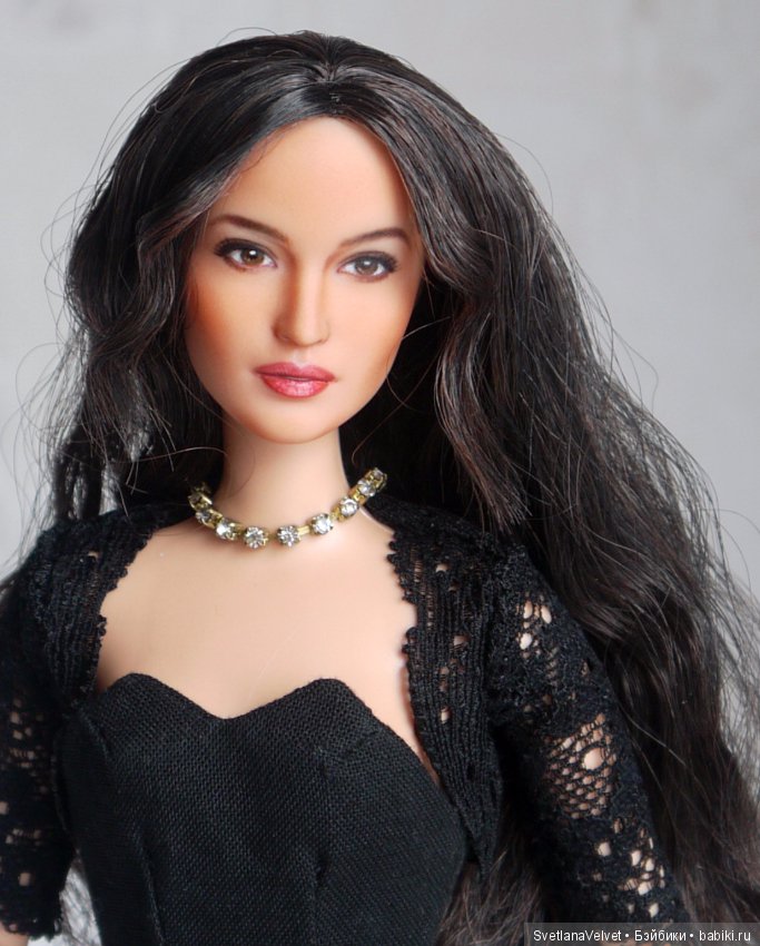 ООАК Моника Белуччи — ООАК и кастом Барби (Barbie): репейнт (фото 7)