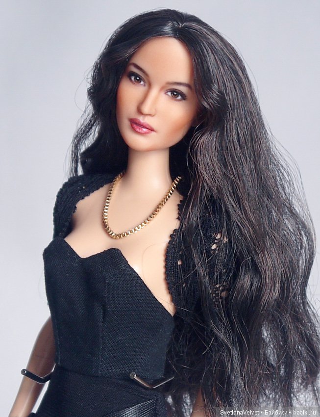 ООАК Моника Белуччи — ООАК и кастом Барби (Barbie): репейнт (фото 3)
