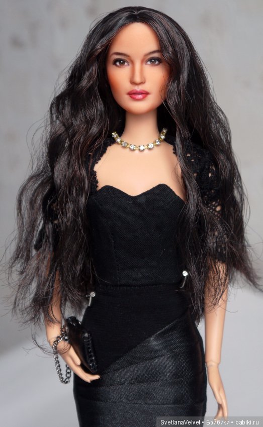 ООАК Моника Белуччи — ООАК и кастом Барби (Barbie): репейнт (фото 6)