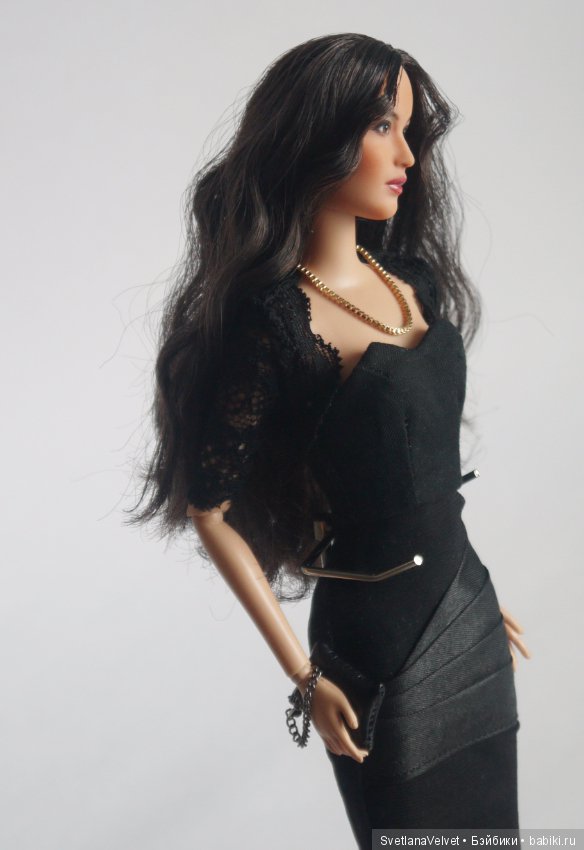 ООАК Моника Белуччи — ООАК и кастом Барби (Barbie): репейнт (фото 4)
