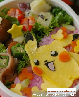 Бенто фастфуд по-японски... красиво, прикольно, полезно