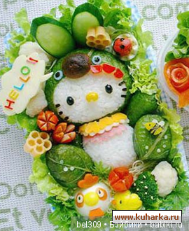 Бенто фастфуд по-японски... красиво, прикольно, полезно