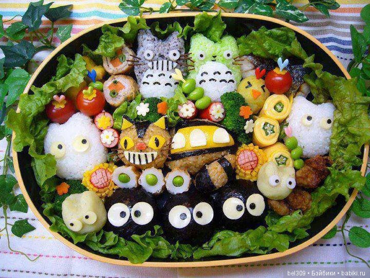Бенто фастфуд по-японски... красиво, прикольно, полезно