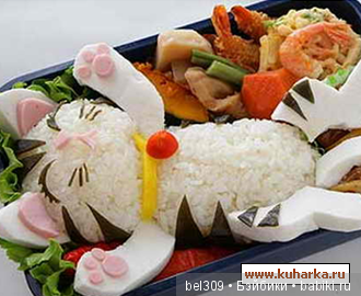 Бенто фастфуд по-японски... красиво, прикольно, полезно