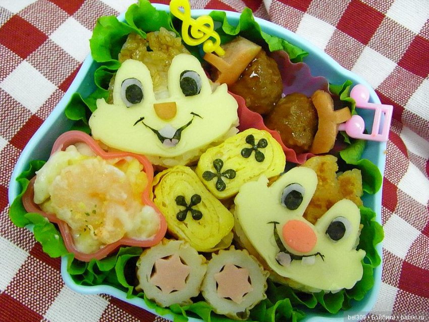 Бенто фастфуд по-японски... красиво, прикольно, полезно