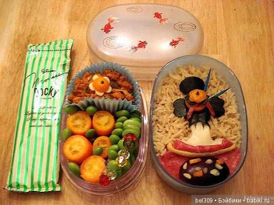 Бенто фастфуд по-японски... красиво, прикольно, полезно