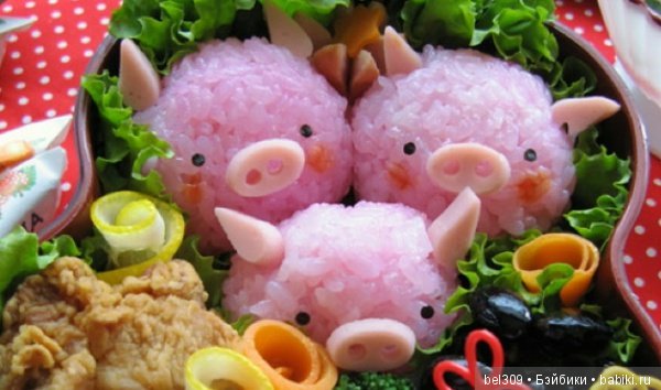 Бенто фастфуд по-японски... красиво, прикольно, полезно