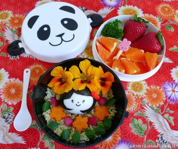 Бенто фастфуд по-японски... красиво, прикольно, полезно