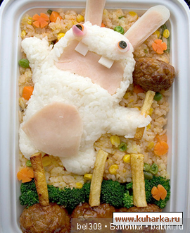 Бенто фастфуд по-японски... красиво, прикольно, полезно