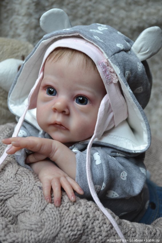 Моя любимка реборн Сашенька. Весенняя фотосессия пока в домашних условиях (фото 2)