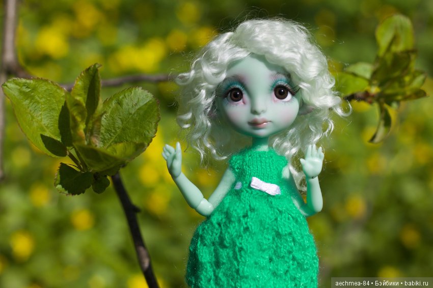 Малышка Мятка - крошечная девочка Лулу от Lillycat (фото 3)