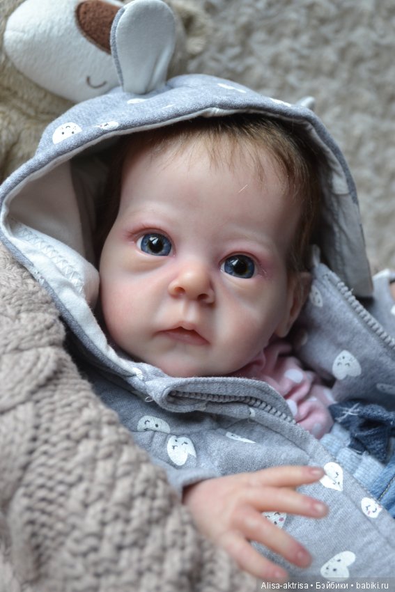 Моя любимка реборн Сашенька. Весенняя фотосессия пока в домашних условиях (фото 10)