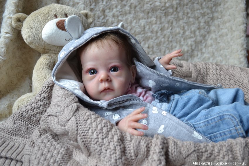 Моя любимка реборн Сашенька. Весенняя фотосессия пока в домашних условиях (фото 9)