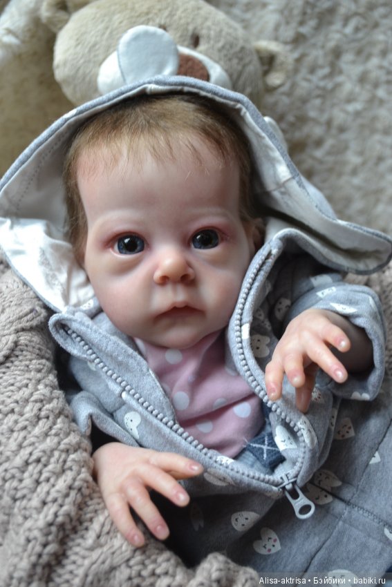 Моя любимка реборн Сашенька. Весенняя фотосессия пока в домашних условиях (фото 7)
