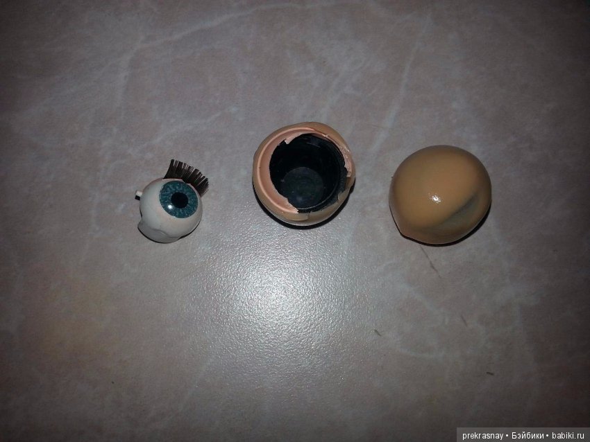 Замена глаз кукле 2 — Замена глаз и ресниц кукле: ремонт механизма (фото 2)