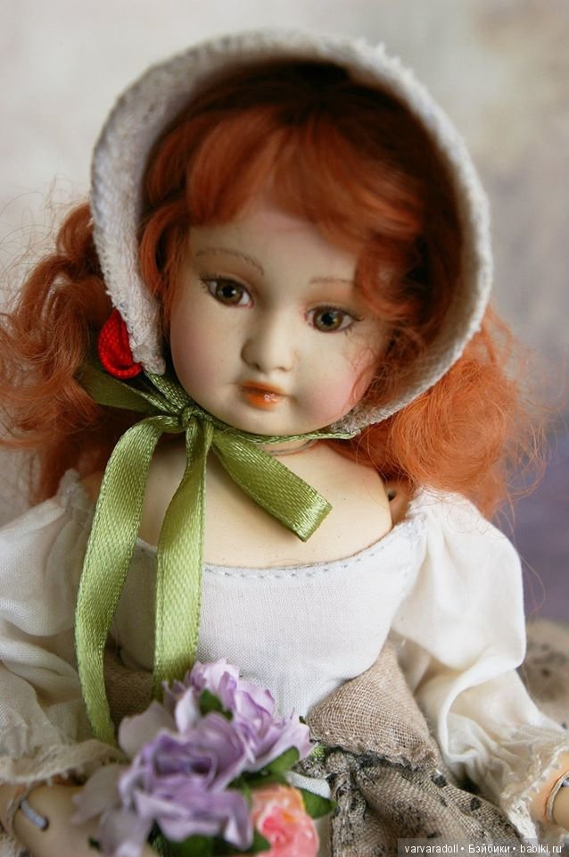Второй пред заказ — Авторские куклы в антикварном стиле: будуарные (фото 6)