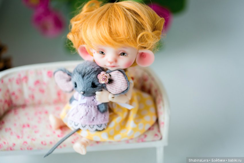 Мышка от Никки Бритт — Куклы Nikki Britt (Никки Бритт): авторские BJD (БЖД)