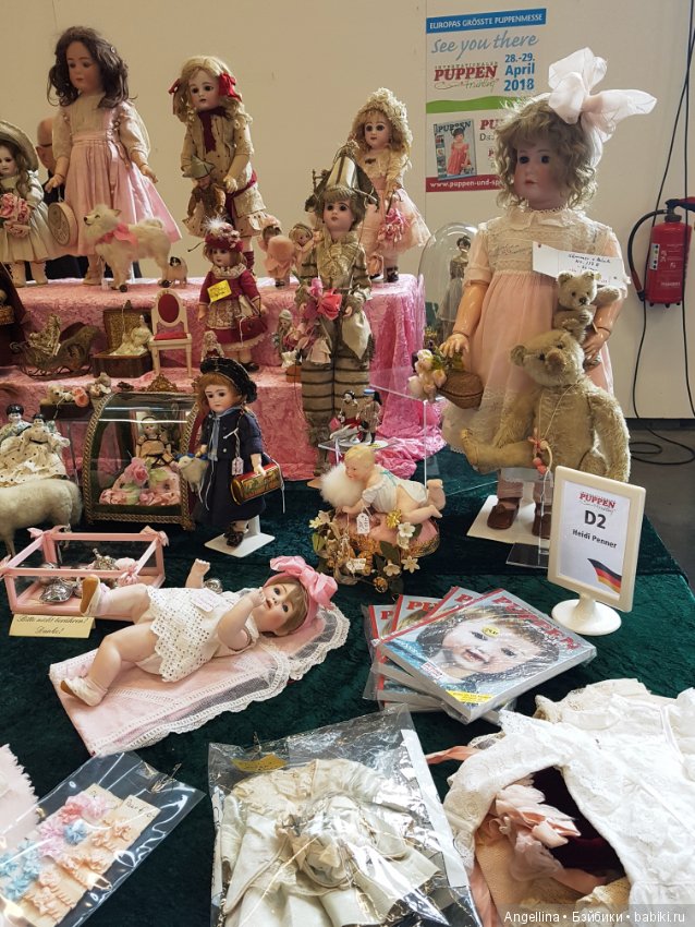 Международная выставка кукол в Мюнстере(Германия) 29-30 апреля 2017 (Internationaler Puppen Frühling) 1 часть