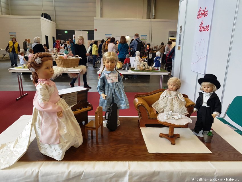 Международная выставка кукол в Мюнстере(Германия) 29-30 апреля 2017 (Internationaler Puppen Frühling) 1 часть (фото 5)