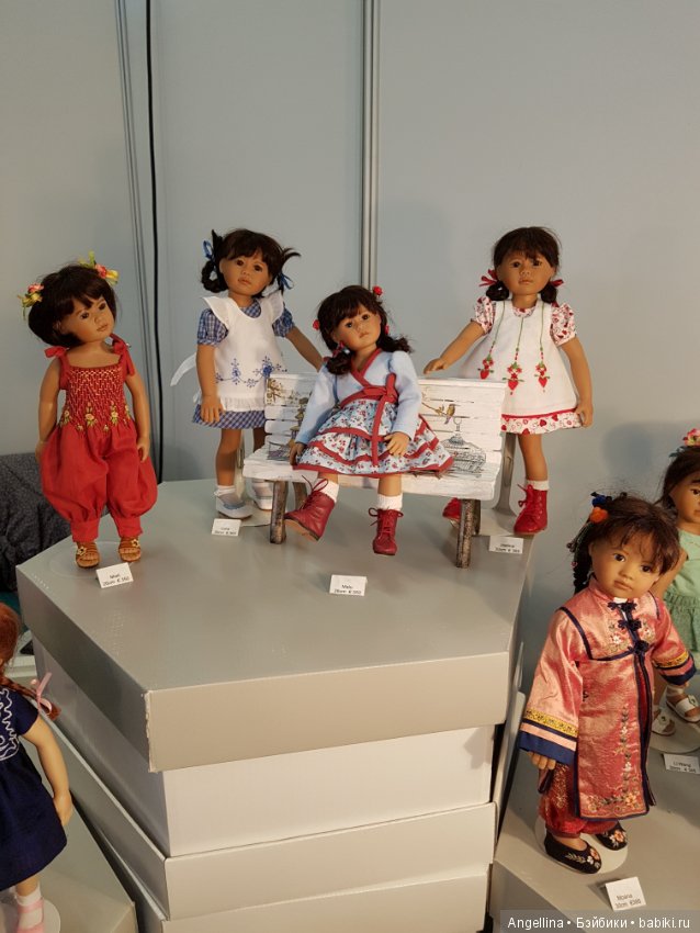 Международная выставка кукол в Мюнстере(Германия) 29-30 апреля 2017 (Internationaler Puppen Frühling) 1 часть