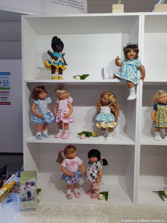 Международная выставка кукол в Мюнстере(Германия) 29-30 апреля 2017 (Internationaler Puppen Frühling) 2 часть