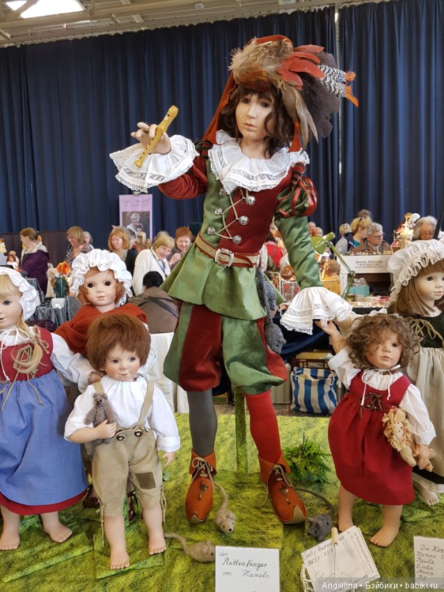 Международная выставка кукол в Мюнстере(Германия) 29-30 апреля 2017 (Internationaler Puppen Frühling) 2 часть