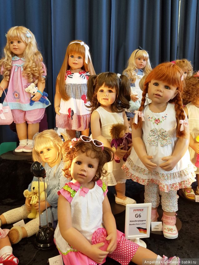Международная выставка кукол в Мюнстере(Германия) 29-30 апреля 2017 (Internationaler Puppen Frühling) 2 часть