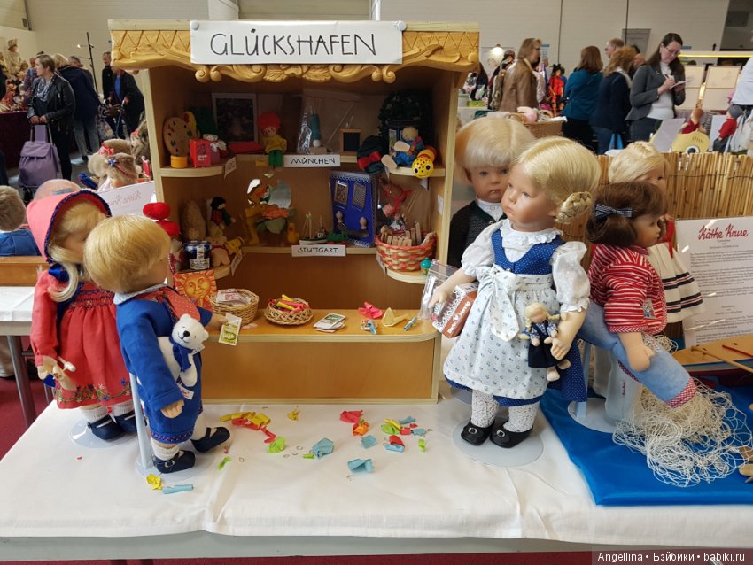 Международная выставка кукол в Мюнстере(Германия) 29-30 апреля 2017 (Internationaler Puppen Frühling) 1 часть (фото 3)