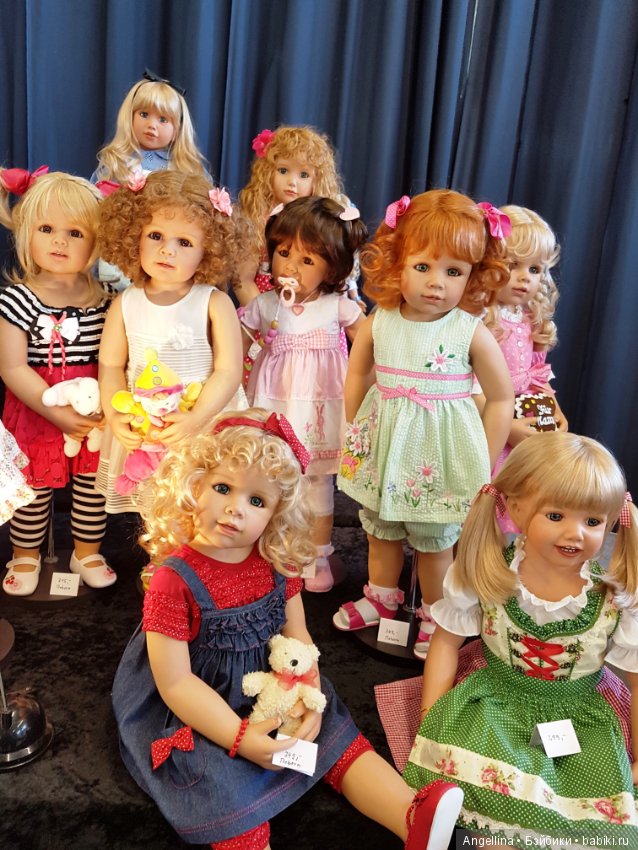 Международная выставка кукол в Мюнстере(Германия) 29-30 апреля 2017 (Internationaler Puppen Frühling) 2 часть