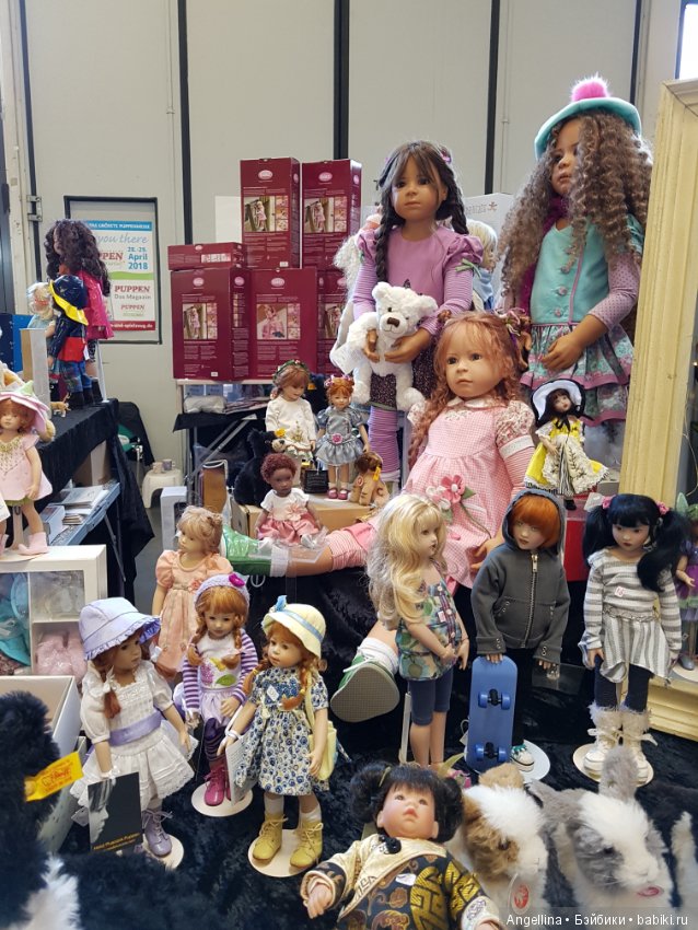 Международная выставка кукол в Мюнстере(Германия) 29-30 апреля 2017 (Internationaler Puppen Frühling) 2 часть