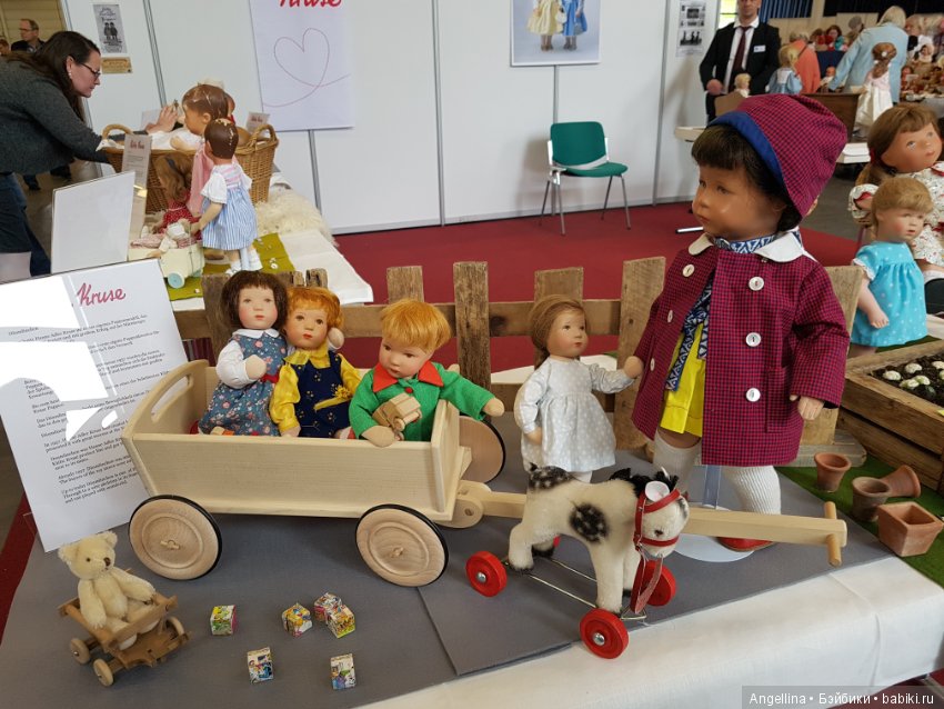 Международная выставка кукол в Мюнстере(Германия) 29-30 апреля 2017 (Internationaler Puppen Frühling) 1 часть
