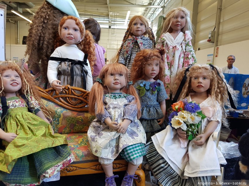 Международная выставка кукол в Мюнстере(Германия) 29-30 апреля 2017 (Internationaler Puppen Frühling) 2 часть