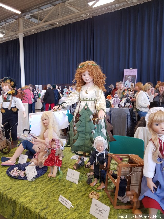 Международная выставка кукол в Мюнстере(Германия) 29-30 апреля 2017 (Internationaler Puppen Frühling) 2 часть