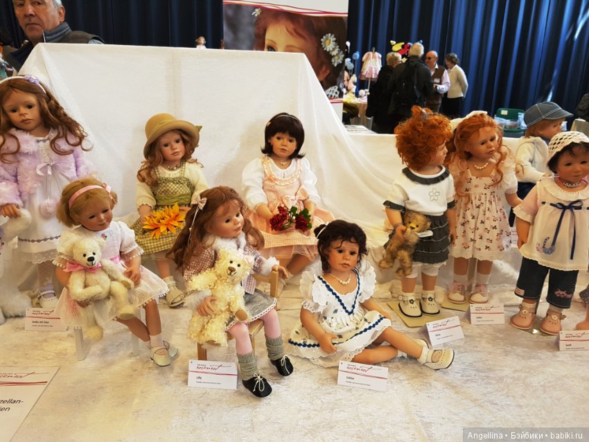 Международная выставка кукол в Мюнстере(Германия) 29-30 апреля 2017 (Internationaler Puppen Frühling) 2 часть