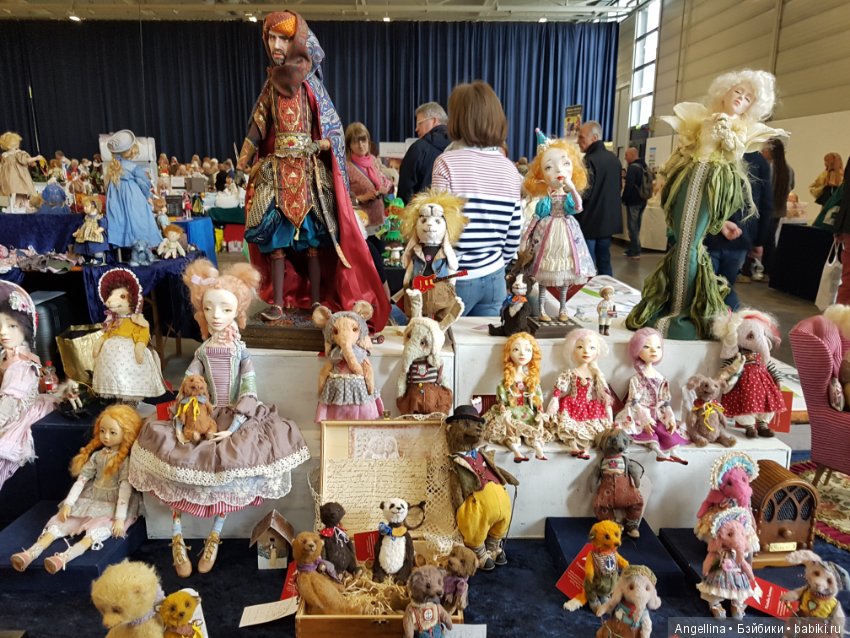 Международная выставка кукол в Мюнстере(Германия) 29-30 апреля 2017 (Internationaler Puppen Frühling) 1 часть