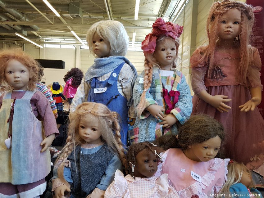 Международная выставка кукол в Мюнстере(Германия) 29-30 апреля 2017 (Internationaler Puppen Frühling) 2 часть