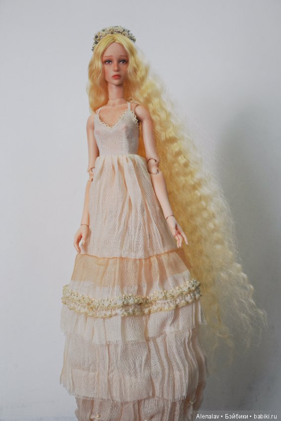 Амелия - авторская шарнирная кукла ооак, полиуретан (фото 4)