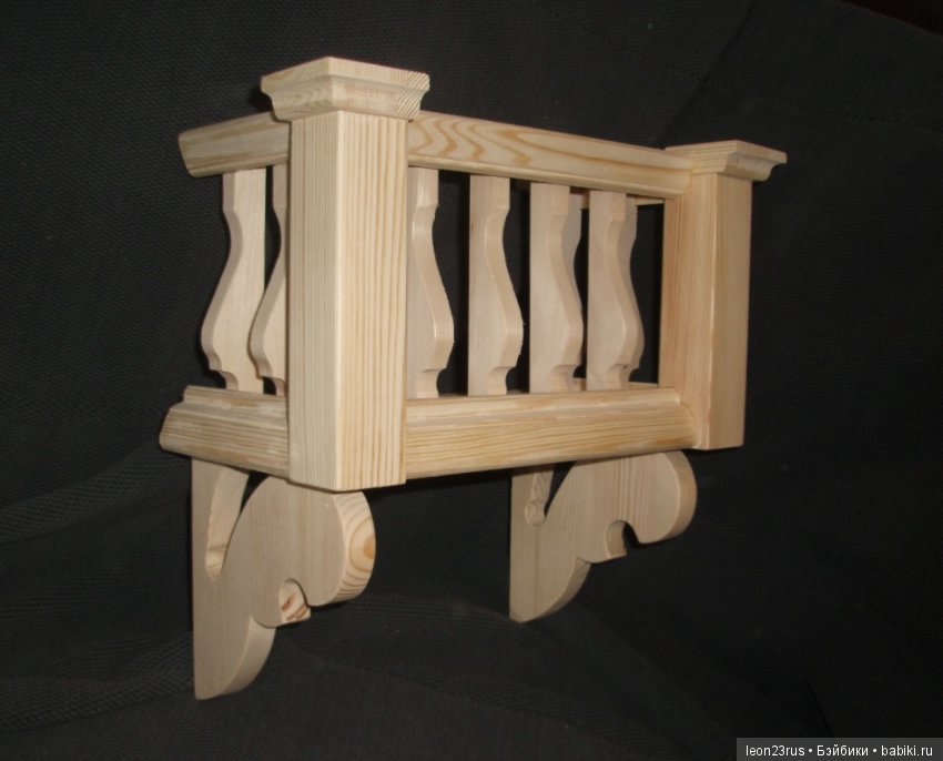 Полка-балкон для хранения кукол 2