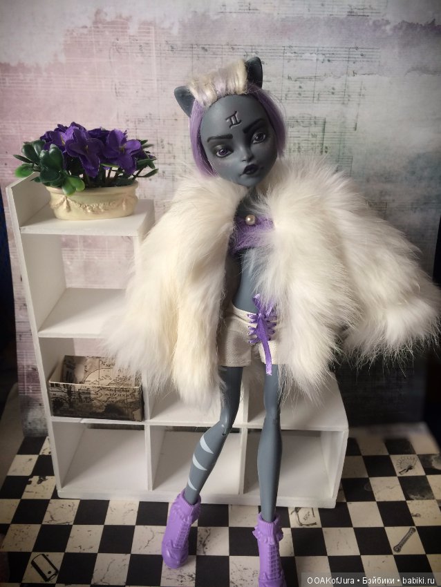 Monster High Муре — ООАК Monster High и Ever After High: репейнт