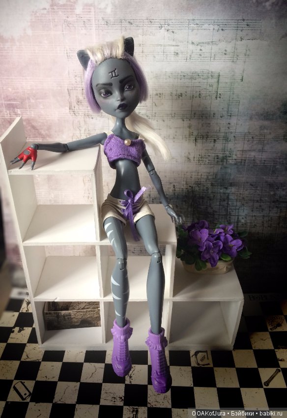Monster High Муре — ООАК Monster High и Ever After High: репейнт (фото 2)