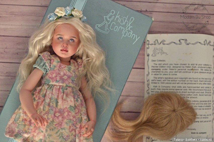 Весенняя Келси от Helen Kish c перерисовкой Мадам Бу, оживление (фото 9)