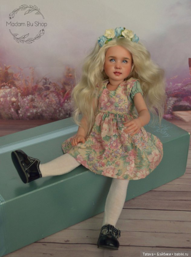 Весенняя Келси от Helen Kish c перерисовкой Мадам Бу, оживление