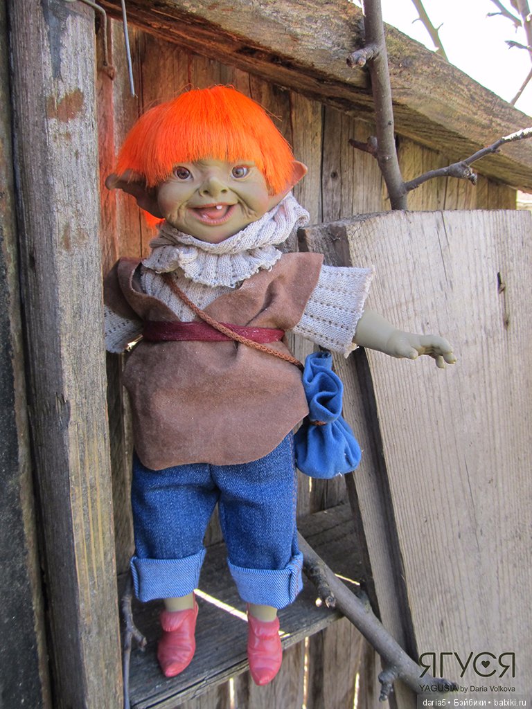 Эльф Puck — Коллекционные куклы разных авторов (Разное): редкие бренды (фото 4)