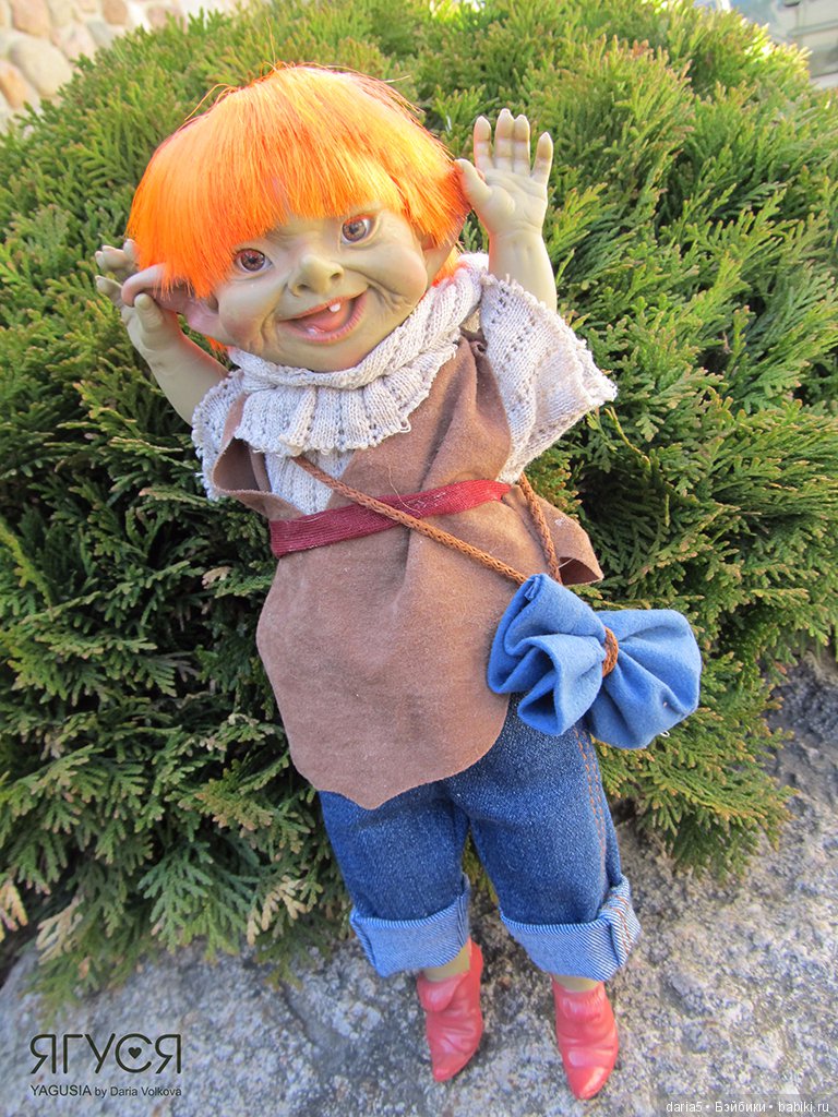 Эльф Puck — Коллекционные куклы разных авторов (Разное): редкие бренды (фото 5)