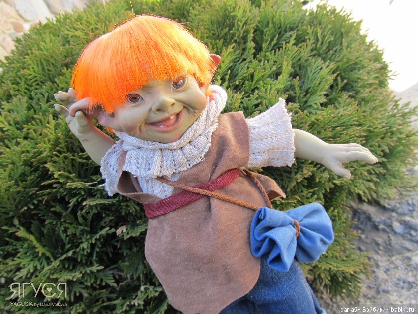 Эльф Puck — Коллекционные куклы разных авторов (Разное): редкие бренды (фото 6)