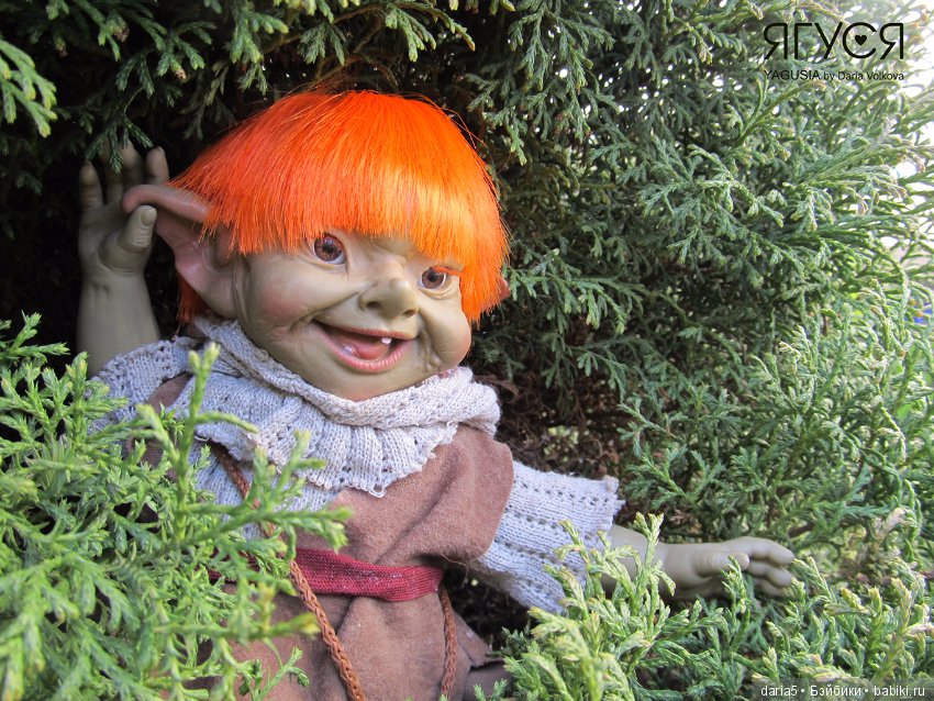 Эльф Puck — Коллекционные куклы разных авторов (Разное): редкие бренды (фото 8)