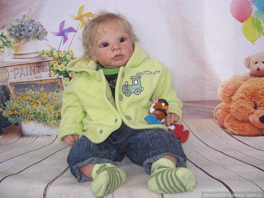 Крепыш Лилит, малыш реборн (фото 6)