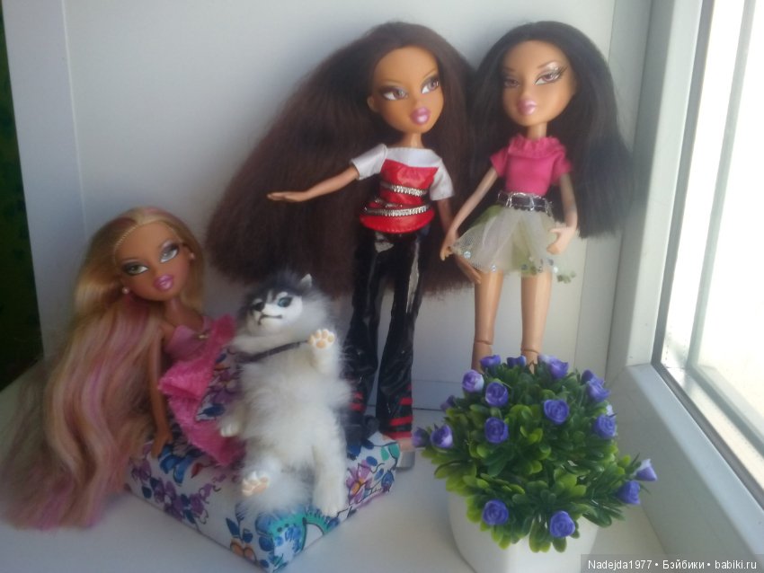 Наши новые кукложители Bratz