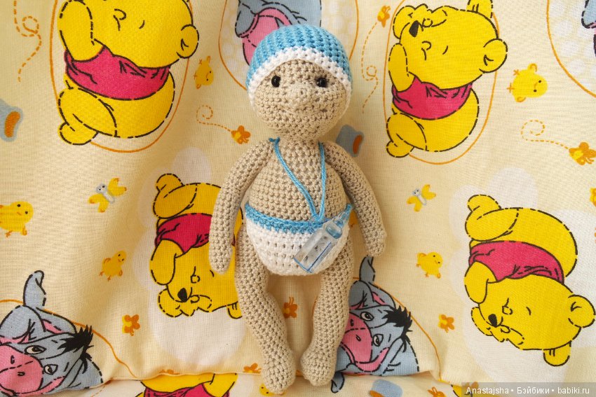 Малыш Лёшик — Вязаные игрушки и амигуруми: крючком